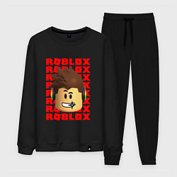 Мужской костюм ROBLOX RED LOGO LEGO FACE