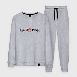 Мужской костюм GOD OF WAR LOGO BLACK RED