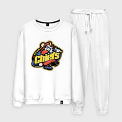 Костюм хлопковый мужской Peoria Chiefs - baseball team, цвет: белый