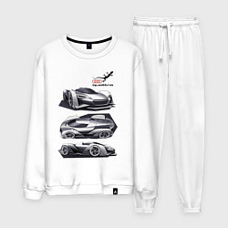 Мужской костюм Audi motorsport concept sketch