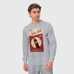 Костюм хлопковый мужской Fallout Nuka Cola Poster Pop art, цвет: меланж — фото 2