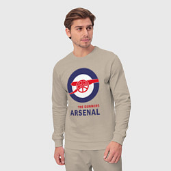 Костюм хлопковый мужской Arsenal The Gunners, цвет: миндальный — фото 2