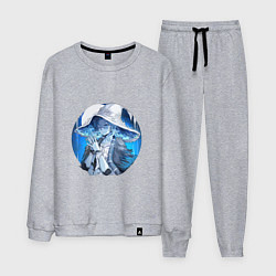 Костюм хлопковый мужской Ведьма Ренни, цвет: меланж