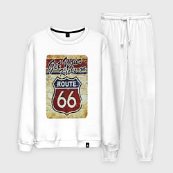 Мужской костюм Получи удовольствие от трассы 66!