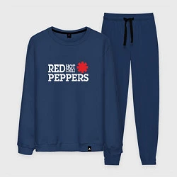 Костюм хлопковый мужской RHCP Logo Red Hot Chili Peppers, цвет: тёмно-синий