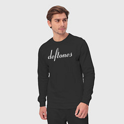 Костюм хлопковый мужской Deftones rock, цвет: черный — фото 2