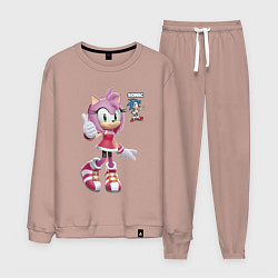 Мужской костюм Sonic Amy Rose Video game