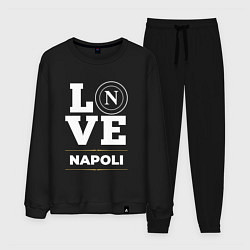 Костюм хлопковый мужской Napoli Love Classic, цвет: черный