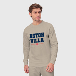 Костюм хлопковый мужской Aston Villa FC Classic, цвет: миндальный — фото 2