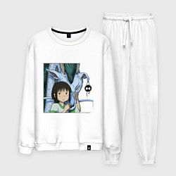 Костюм хлопковый мужской Haku & Sen, цвет: белый