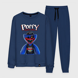Костюм хлопковый мужской Poppy - Playtime, цвет: тёмно-синий