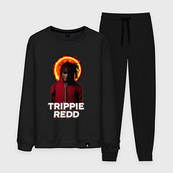 Костюм хлопковый мужской TRIPPIE REDD 1400, цвет: черный