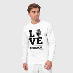 Костюм хлопковый мужской Monaco Love Классика, цвет: белый — фото 2