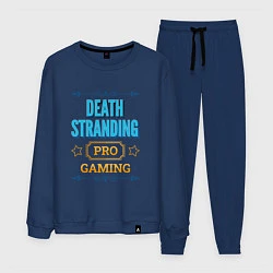 Костюм хлопковый мужской Игра Death Stranding PRO Gaming, цвет: тёмно-синий