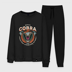 Мужской костюм Кобра Кай - логотип с Коброй Cobra Kai Logo