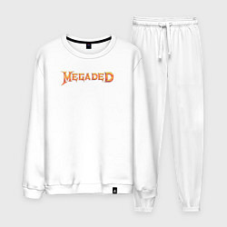 Костюм хлопковый мужской MEGADED, цвет: белый