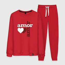 Мужской костюм Amor, Amor - два сердца