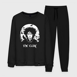 Костюм хлопковый мужской The Cure арт Роберт Смит, цвет: черный