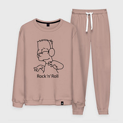 Мужской костюм Bart Simpson - Rock n Roll
