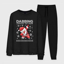 Мужской костюм Through the snow Santa dabbing