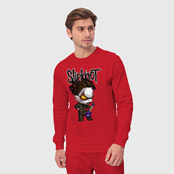 Костюм хлопковый мужской Slipknot - art, цвет: красный — фото 2