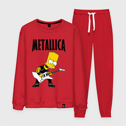 Мужской костюм Металлика Барт Симпсон