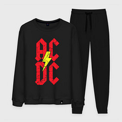 Мужской костюм AC DC logo