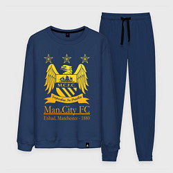 Мужской костюм Manchester City gold