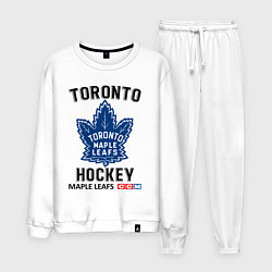 Костюм хлопковый мужской Торонто нхл, цвет: белый