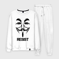 Мужской костюм Guy Fawkes - resist