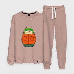 Костюм хлопковый мужской Totoro Kyle, цвет: пыльно-розовый