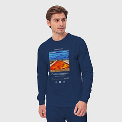 Костюм хлопковый мужской Red Hot Chili Peppers Californication, цвет: тёмно-синий — фото 2