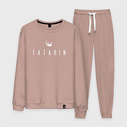 Костюм хлопковый мужской Tatarin, цвет: пыльно-розовый