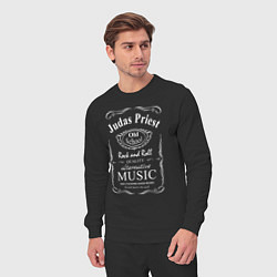 Костюм хлопковый мужской Judas Priest в стиле Jack Daniels, цвет: черный — фото 2