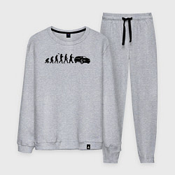 Костюм хлопковый мужской Vagodroch evolution, цвет: меланж