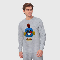 Костюм хлопковый мужской Хагги Вагги Chicken - Chicken Gun, цвет: меланж — фото 2