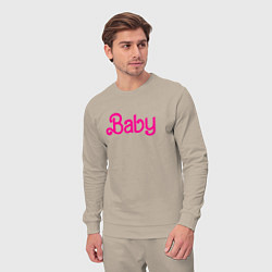 Костюм хлопковый мужской Ребенок Барби, цвет: миндальный — фото 2