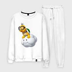 Костюм хлопковый мужской Лакиту, цвет: белый