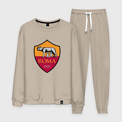 Костюм хлопковый мужской Roma sport fc, цвет: миндальный