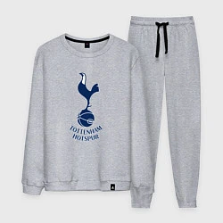 Костюм хлопковый мужской Tottenham Hotspur fc sport, цвет: меланж