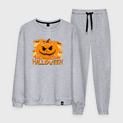 Костюм хлопковый мужской Orange holiday halloween, цвет: меланж