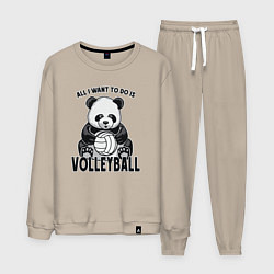 Мужской костюм Panda volleyball