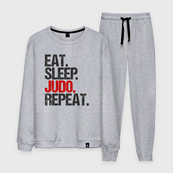 Мужской костюм Eat sleep judo repeat