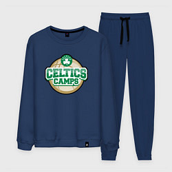 Костюм хлопковый мужской Celtics camps, цвет: тёмно-синий