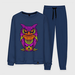 Мужской костюм Purple owl