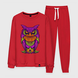 Мужской костюм Purple owl