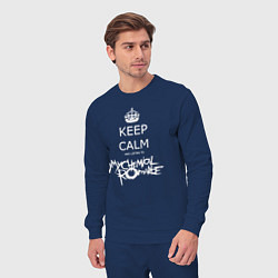 Костюм хлопковый мужской My Chemical Romance keep calm, цвет: тёмно-синий — фото 2