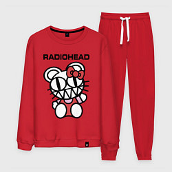 Костюм хлопковый мужской Radiohead toy, цвет: красный