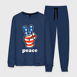 Мужской костюм USA peace