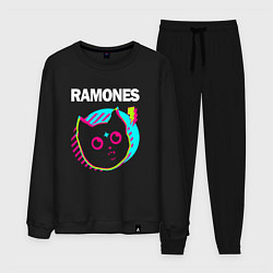 Мужской костюм Ramones rock star cat